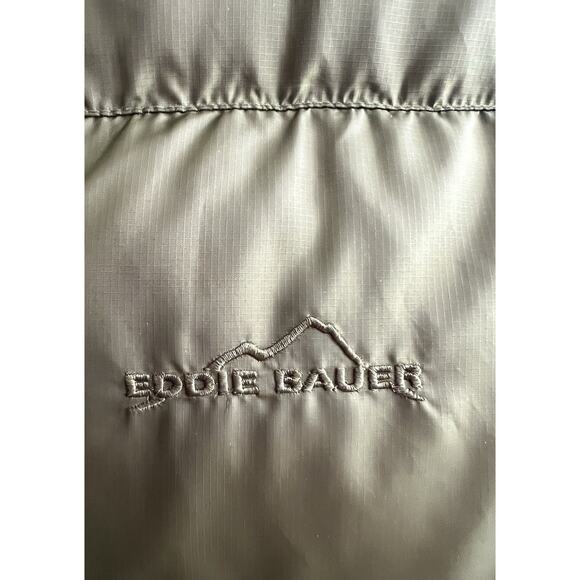 EDDIE BAUER Green Premium Quality Goose Down EB700 Zipper Puffer Vest - Picture 4 of 16